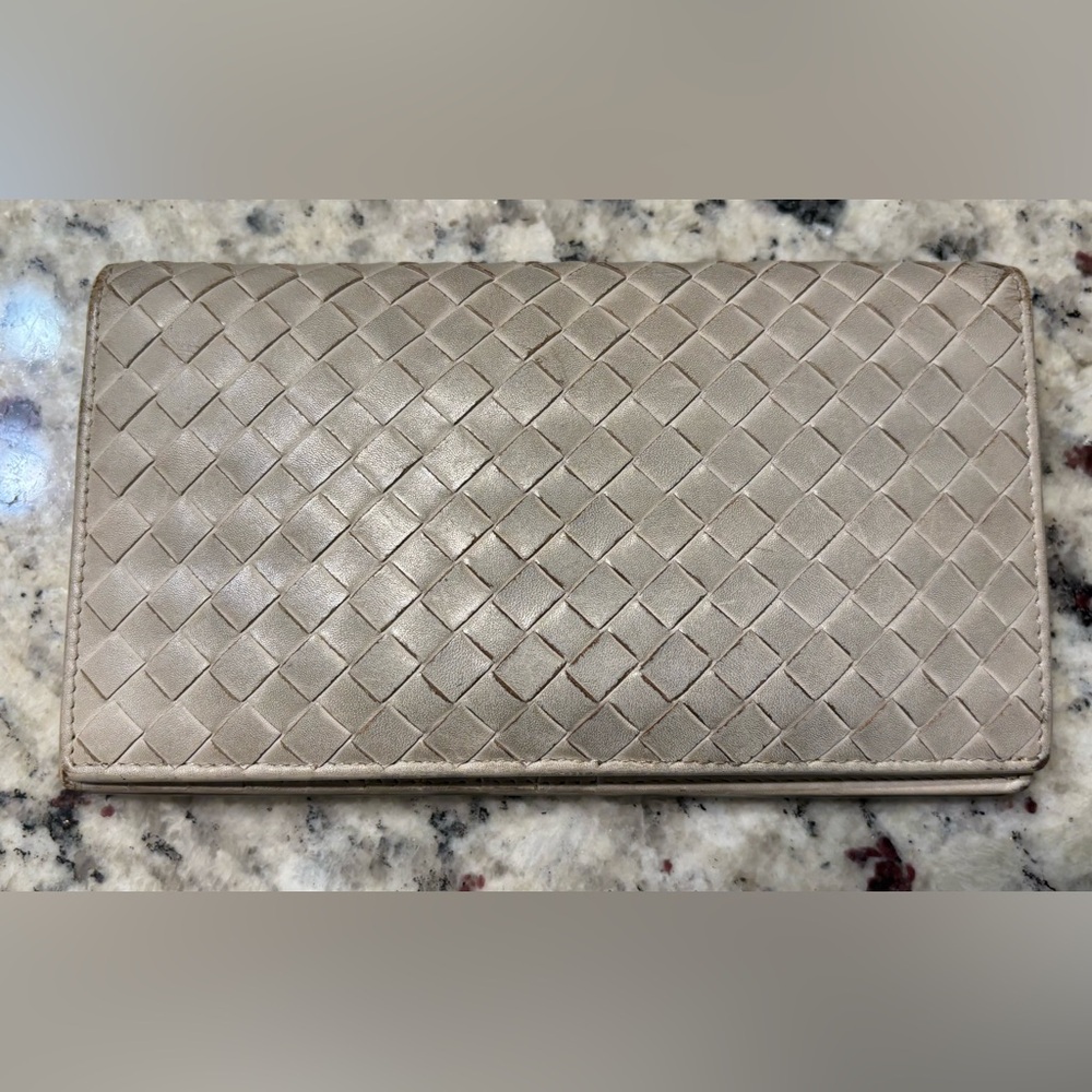 Bottega Veneta Long Bifold Wallet (Authentic)